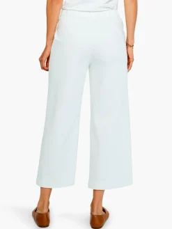 Hot NIC+ZOE All Day Slim Wide Crop Pant Paper White