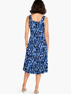 Shop NIC+ZOE Artist Blocks Dress Blue Multi