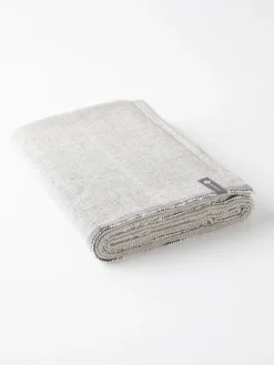 Fashion NIC+ZOE B Yoga - Classic Cotton Yoga Blanket Grey Mix