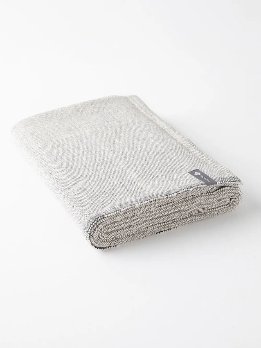 Fashion NIC+ZOE B Yoga - Classic Cotton Yoga Blanket Grey Mix