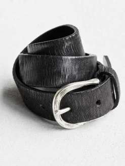 Discount NIC+ZOE B.Belt - Lazer Cut Distressed Belt Cognac