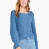 Fashion NIC+ZOE Bobble Sweater Bayside