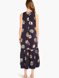 Hot NIC+ZOE Bright Spot Dress Indigo Multi