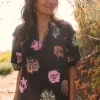 Fashion NIC+ZOE Bright Spot Top Indigo Multi