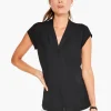 New NIC+ZOE Cap Sleeve Day To Night Top Black Onyx