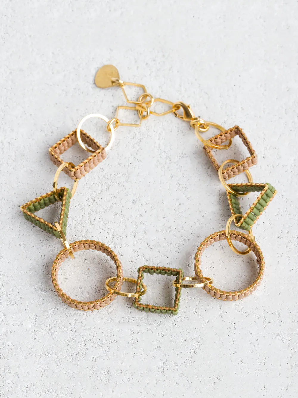 Cheap NIC+ZOE Carousel Bracelet Gold