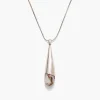 Discount NIC+ZOE Chan Luu - Abalone Necklace Silver