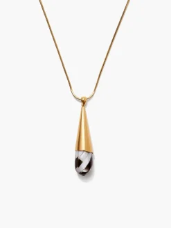 Best NIC+ZOE Chan Luu - Black Mop Necklace Gold
