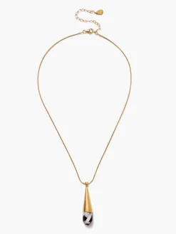 Best NIC+ZOE Chan Luu - Black Mop Necklace Gold