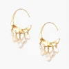 New NIC+ZOE Chan Luu - Crescent Drops Earring Pearl