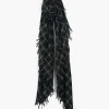Fashion NIC+ZOE Chan Luu - Plaid Wool Scarf Black Mix