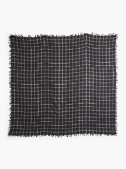 Online NIC+ZOE Chan Luu Plaid Long Scarf Purple Mix