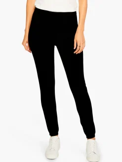 Discount NIC+ZOE Cloud Knit Legging Black Onyx