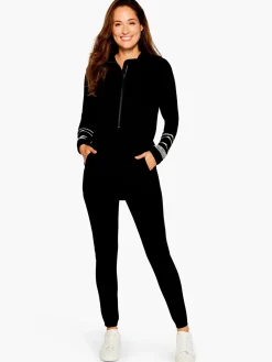 Discount NIC+ZOE Cloud Knit Legging Black Onyx