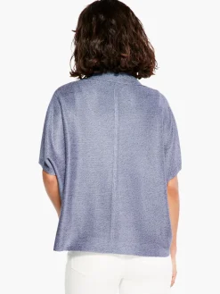 Discount NIC+ZOE Cocoon Cardigan Blue Dusk