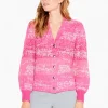 Fashion NIC+ZOE Confetti Cardigan Pink Multi