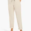 New NIC+ZOE Cotton Poplin Relaxed Ankle Pant Cobblestone