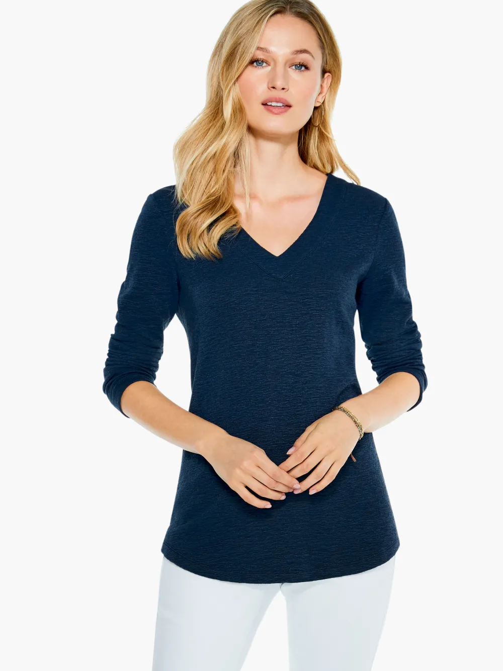Outlet NIC+ZOE Countryside Top Dark Indigo