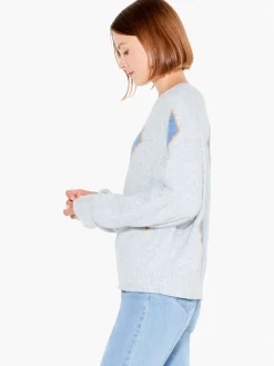 Online NIC+ZOE Cozy Up Geo Sweater Grey Multi