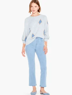 Online NIC+ZOE Cozy Up Geo Sweater Grey Multi