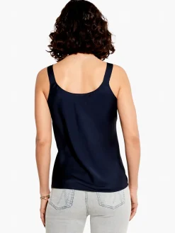 Shop NIC+ZOE Crepe Cami Dark Indigo