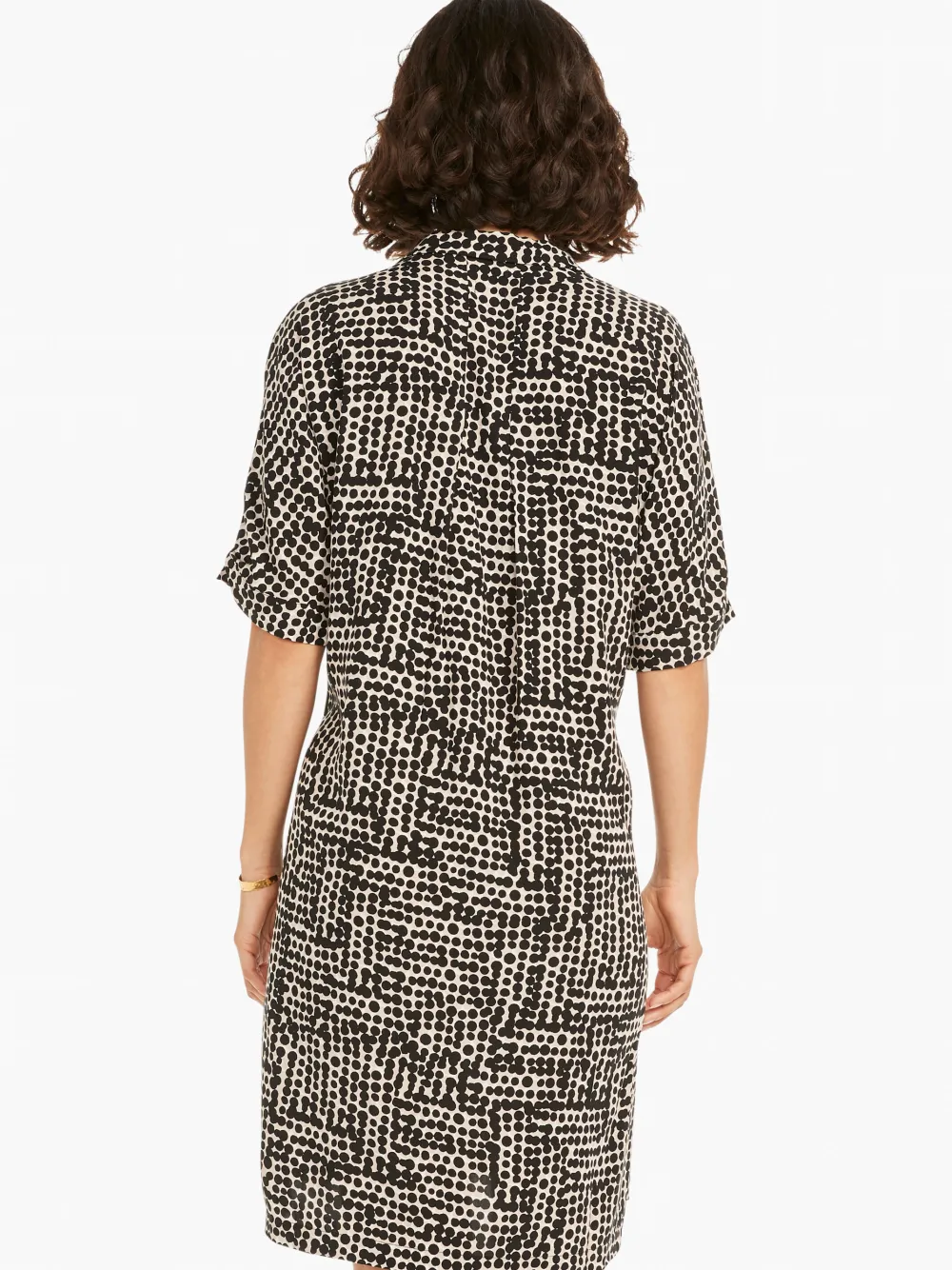 Store NIC+ZOE Daydream Dot Dress Black Multi