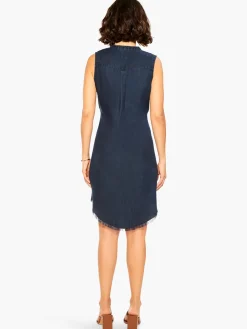 Outlet NIC+ZOE Denim Dress Dark Wash