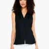 Flash Sale NIC+ZOE Easy Day To Night Top Black Onyx