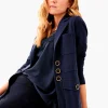 Clearance NIC+ZOE Editor Blazer Dark Indigo