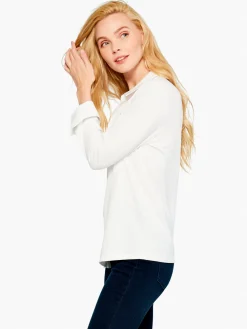 Discount NIC+ZOE Essential Shirt Layer Paper White