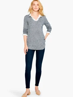 Discount NIC+ZOE Essential Shirt Layer Paper White