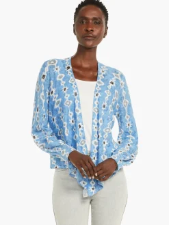 Outlet NIC+ZOE Falling Jewels Cardigan Blue Multi