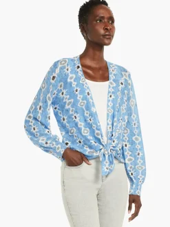 Outlet NIC+ZOE Falling Jewels Cardigan Blue Multi