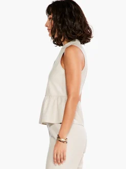 New NIC+ZOE Faux Leather Swing Top Cobblestone