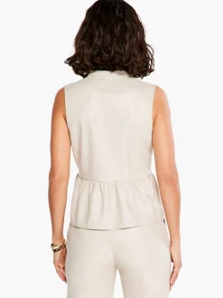 New NIC+ZOE Faux Leather Swing Top Cobblestone