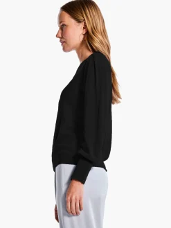 Best Sale NIC+ZOE Femme Sleeve Sweater Black Onyx