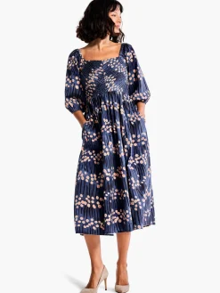 Sale NIC+ZOE Firefly Glow Dress Blue Multi