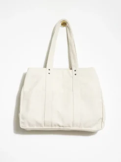Cheap NIC+ZOE Floral Society Canvas Utility Tote Natural
