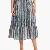 Shop NIC+ZOE Flower Field Skirt Pink Multi