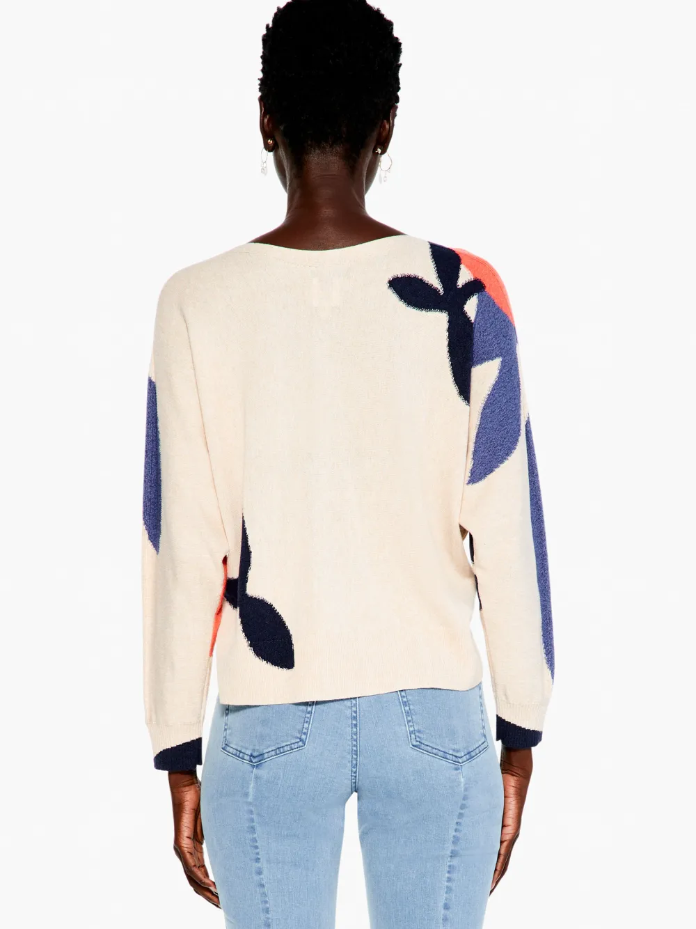 Flash Sale NIC+ZOE Fresh Squeeze Sweater Blue Multi