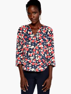 Flash Sale NIC+ZOE Fresh Squeeze Top Orange Multi