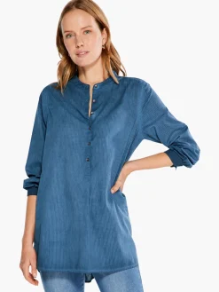 Clearance NIC+ZOE Garden Shirt Indigo Multi