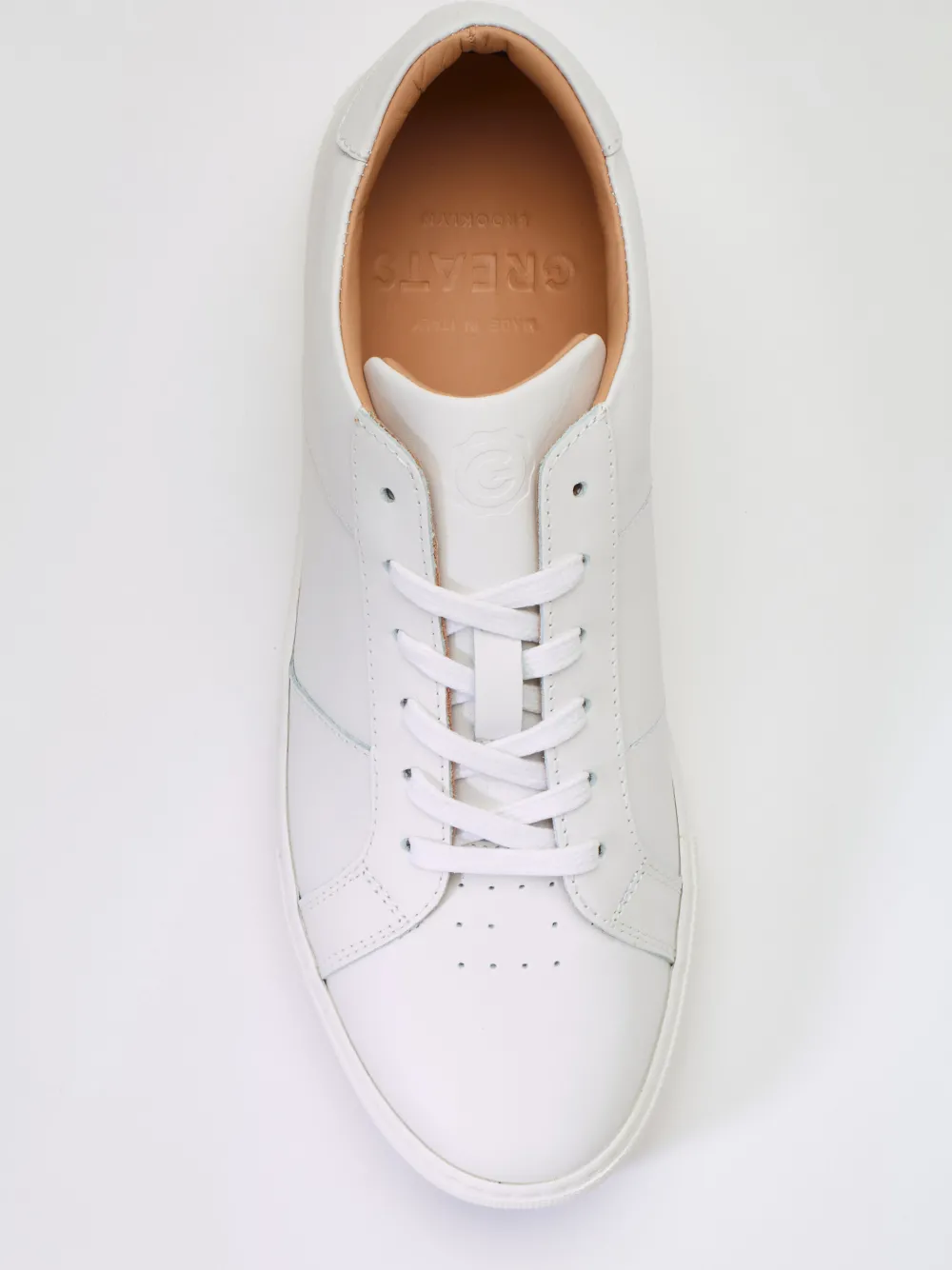 Clearance NIC+ZOE Greats Royale Leather Sneaker White