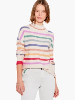 Best Sale NIC+ZOE Happy Hues Sweater Neutral Multi