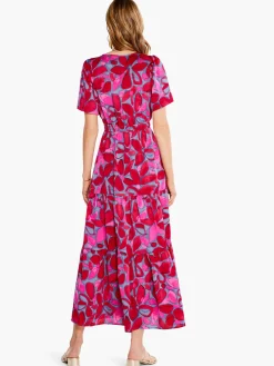 Flash Sale NIC+ZOE Happy Splash Dress Pink Multi