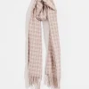 Online NIC+ZOE Hat Attack - Stitched Plaid Scarf Stone