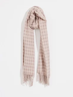 Online NIC+ZOE Hat Attack - Stitched Plaid Scarf Stone