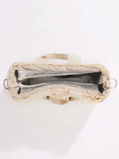 Sale NIC+ZOE Hat Attack - Straw Cooler Tote Natural