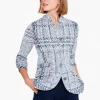 Sale NIC+ZOE Icicle Blazer Blue Multi