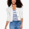 Clearance NIC+ZOE Jkt Ariel Leather Jacket Brown